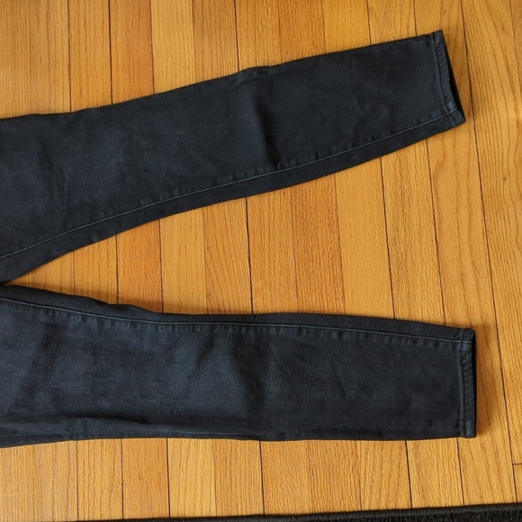Anthropologie Pilcro High Rise Skinny black jeans size 28 curvy - Picture 3 of 10